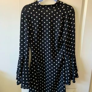 Polka Dot Dress black & white